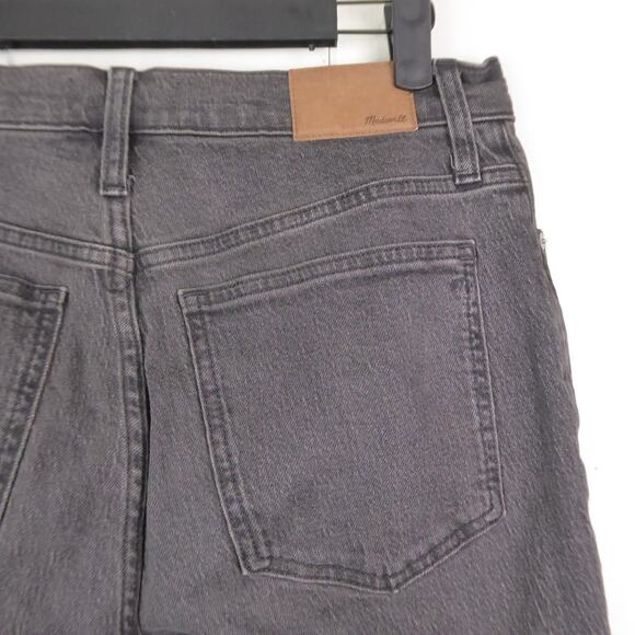 Madewell Jeans Womens SZ 28 Perfect Vintage Jean Tapered Leg Raw Hem High Rise - Picture 8 of 13